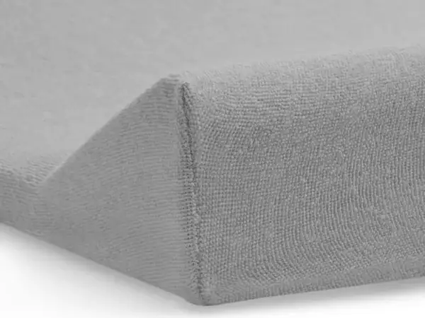 Aankleedkussenhoes Badstof 50x70cm - Soft Grey