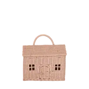 Rattan Casa Clutch