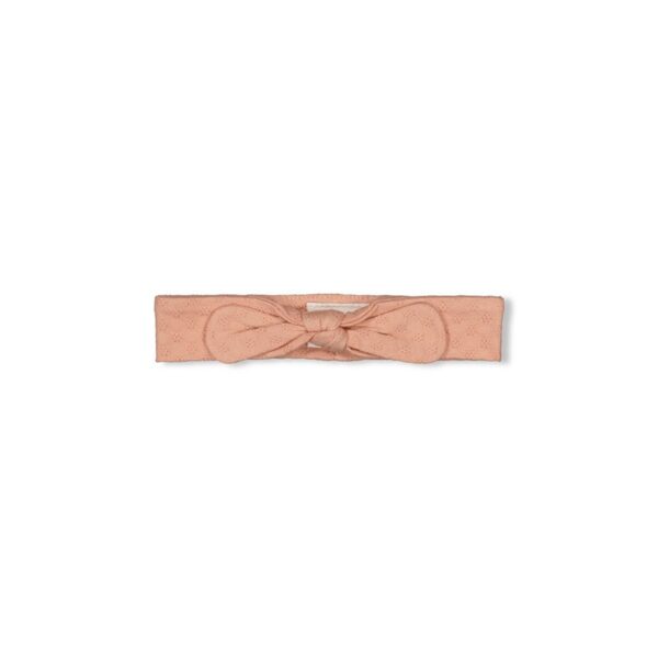 Baby haarband Little Rosebud roze.