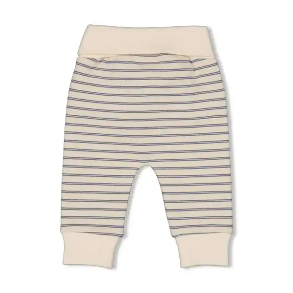 Baby streepbroekje voor baby's, comfortabel en zacht, perfect voor de kleintjes.